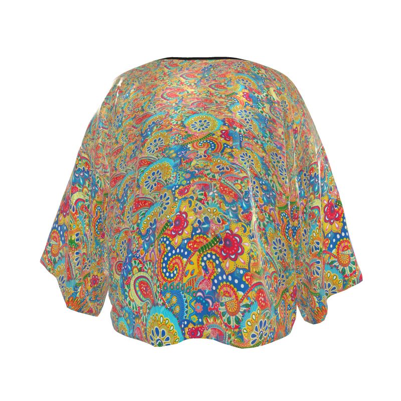 01100001 Paisley Kimono Jacket