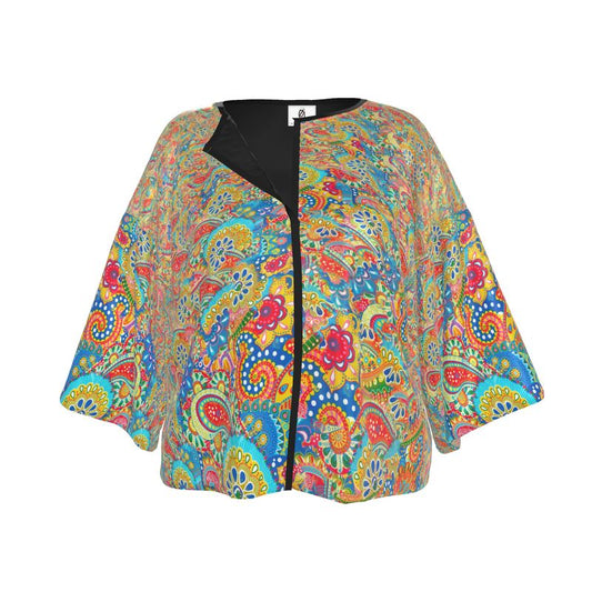 01100001 Paisley Kimono Jacket