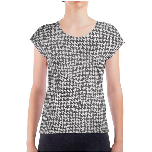 01101111 Houndstooth Loose Fit