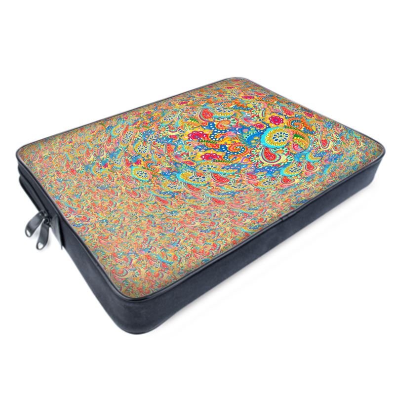 01101110 Paisley Laptop Bag